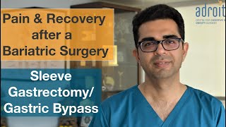 Understanding Pain amp Recovery after Bariatric Surgery gastricsleevesurgery gastricbypasssurgery [upl. by Castro]