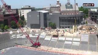 Nippert Stadium Construction Time Lapse  3315 [upl. by Ikey]