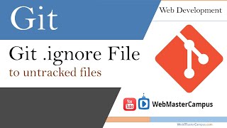 Git ignore to untracked Files [upl. by Nothgiel]