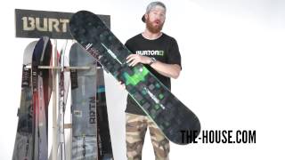 2014 Burton Process Flying V Snowboard Review  TheHousecom [upl. by Zackariah255]