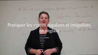 Pratiquer les verbes réguliers et irréguliers en anglais  Irregular and regular verbs in English [upl. by Cesya]