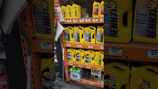 Home Depot Cheaper than Walmart on Motor Oil [upl. by Helbonnah]