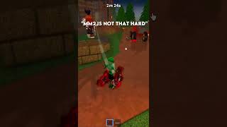 QUITTING MM2💔  roblox mm2 murdermystery [upl. by Aisyla]