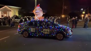 2024 Stoneville Christmas Parade Our Entry [upl. by Gnous]