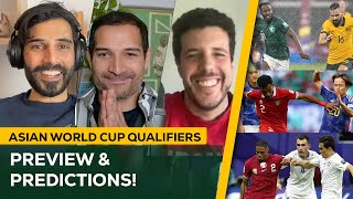 AFC Asia World Cup Qualifiers Preview  Australia Uzbekistan Jordan Iraq Indonesia Japan amp More [upl. by Sackman408]