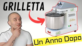 Impastatrice GRILLETTA 1 anno dopo [upl. by Lehpar]