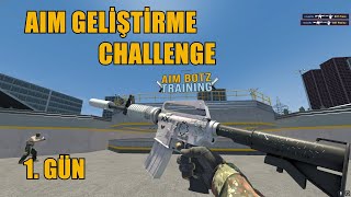 CS2 Aim Geliştirme Challenge  15 Günde Aimbot Gibi Ol  1Gün [upl. by Ecniuq264]