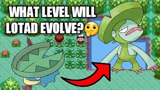 How to Evolve Lotad to lombre on Pokemon RubySapphireEmerald [upl. by Ayekel982]