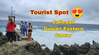 Tourist Spot along the road 😍 watch  Calicoan Guiuan Eastern Samar [upl. by Derina]