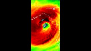 Watch Major Hurricane Landfall From Space [upl. by Julian]