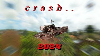 FPV drone crash compilation 2024  Mobula 8 [upl. by Kopaz]