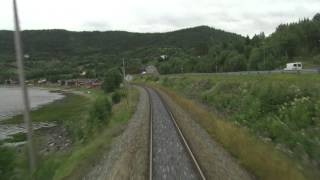 Cab Ride Norway  Trondheim  Bodø Summer Nordland Line [upl. by Carmelita]