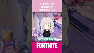 とまてぃんが韓国旅行で行きたいところ ちぇりぶろ フォートナイト fortnite [upl. by Aleusnoc]