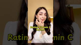 Rating Vitamin C serums 😎 [upl. by Garek]