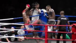 Patrice Quarteron vs Daniel Sam ko par risatas [upl. by Gen491]