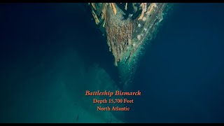 Wreck Of The KMS Bismarck 4K [upl. by Iover]