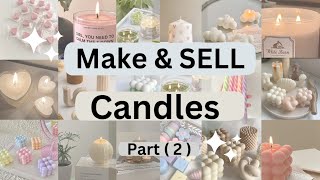 Start Your Own Profitable Candle Making Business How to make Candles at home businessideas candle [upl. by Aitnyc393]