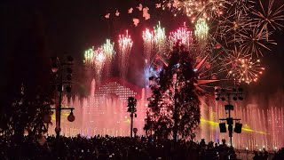 2024 New Years Day Countdown  Disney California Adventure [upl. by Rior]