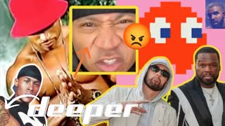 LL COOL J AGITATED  IN HIS FEELINGS OVER 50CENT GHOSTWRITING FOR HIM NARRATIVES IT GOES DEEPER [upl. by Ilario917]