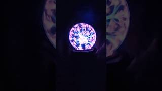 Physics of Plasma globe😶‍🌫️😲😲 plasma physics shorts trending [upl. by Sayette]