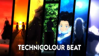 Technicolour Beat  Multifandom AMV Tuts AEP Competition [upl. by Omor]