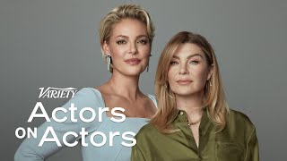 Ellen Pompeo amp Katherine Heigl  Actors on Actors [upl. by Ninnahc]