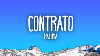 Maluma  Contrato [upl. by Ben]