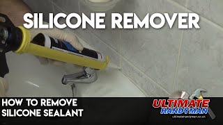 How to remove silicone sealant [upl. by Lux]