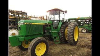 1993 John Deere 4560 2WD with 4600 Hours Sold on Ohio Auction Last Week [upl. by Hedve71]