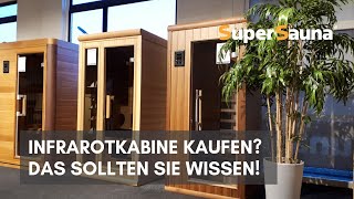 Infrarotkabine kaufen und preise SuperSauna® [upl. by Asusej]