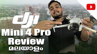 DJI Mini 4 pro Malayalam Review  Mini Drone from DJI [upl. by Niloc137]