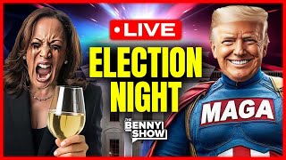 🚨 LIVE Election 2024 Updates Polls CLOSE Results Are In Data Signal Trump Landslide Kamala PANIC [upl. by Bryon]