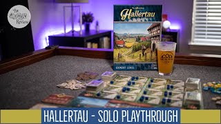 Hallertau  Solo Playthrough [upl. by Eartha]