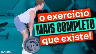 LEVANTAMENTO TERRA o exercício que trabalha o corpo todo  Faça em casa ou na academia [upl. by Tandy]