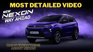 New Tata Nexon Most Detailed Video  Nexon Fearless  Car Quest [upl. by Alag]