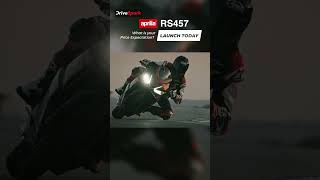 Aprilia RS 457 India Launch Today At 2023 Indian Bike Week aprilia [upl. by Sinnej737]