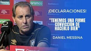 “Tenemos una firme convicción de hacerlo bien” Daniel Messina  Copa Centroamericana [upl. by Brose]