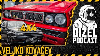 LANCIA DELTA INTEGRALE  TIPO 4X4 11 SEKUNDI  VELJKO KOVACEV  DIZEL PODCAST 037 [upl. by Adnahsal986]