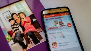 How to Print Photos from the CVS Pharmacy App [upl. by Ecahc]