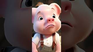 Piggy Tales 💒 Three Little Pigs 🐷 Bedtime Stories for Toddlers and Babies shorts [upl. by Yssim]