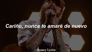 Post Malone  Never Love You Again  Sub Español  Live at ACM Awards 2024 [upl. by Llenad]