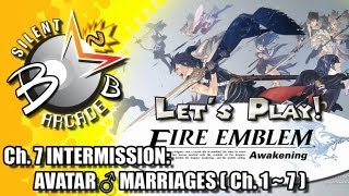 Fire Emblem Awakening  Avatar ♂ Marriages  All Females from Chapter 1  7 Paq Attax [upl. by Zetes]