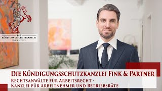 Kanzlei für Arbeitsrecht  Anwälte für Arbeitnehmer und Betriebsräte  Die Kündigungsschutzkanzlei [upl. by Scheers648]