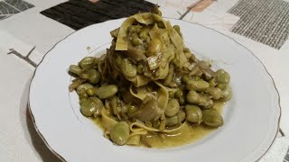 PASTA CON FRITTELLA O FRITTEDDA [upl. by Hanej]