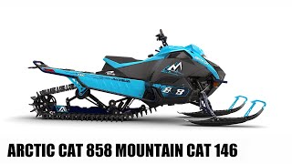 2025 Arctic Cat M 858 Mountain Cat Catalyst 146 [upl. by Nedyaj]