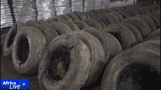 South Africa turns to recycled tires for sustainable road construction [upl. by Goodyear]