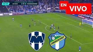 🔴 MONTERREY 3  0 COMUNICACIONES EN VIVO Y EN DIRECTO 🏆 CONCACHAMPIONS 2024 🔴 [upl. by Giesser]