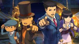 Professor Layton Vs Ace Attorney Bewitching Puzzle Extended 1 Hour [upl. by Eerol354]