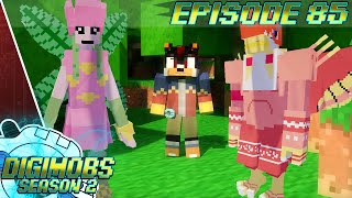 Minecraft Modded Digimobs Survival  85 Garudamon amp Lillymon  Season 2 [upl. by Nakada987]