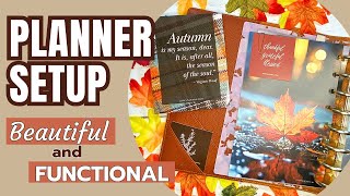 Janes Agenda November Setup  Plus Tips JuniorHalf Letter Discbound Planners [upl. by Gerald]